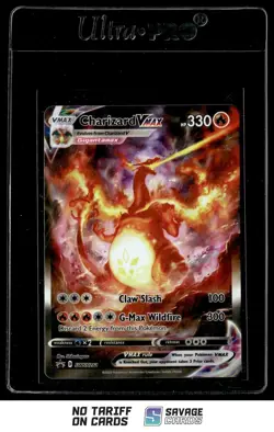 2022 Pokemon Sword & Shield Promo Ultra Premium Coll. Charizard Vmax #SWSH261 - Image 1