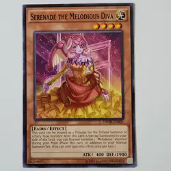 Serenade the Melodious Diva - NECH-EN005 - HP - Common - Unlimited - Yugioh - Image 1
