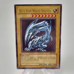 Blue-Eyes White Dragon SDK-001 Kaiba-Unlimited Edition ULTRA RARE (Damaged) - Image 1