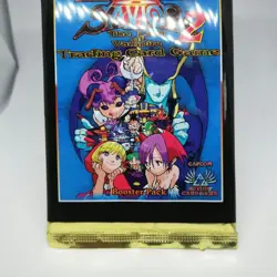 Vampire Savior VOL2 Capcom Actioncard Game 1 Pack 10 Cards Booster pack TCG - Image 3
