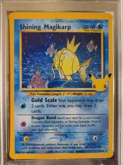 2021 Shining Magikarp 66/64 Celebrations Classic Collection PSA 9 Pokemom Card - Image 2
