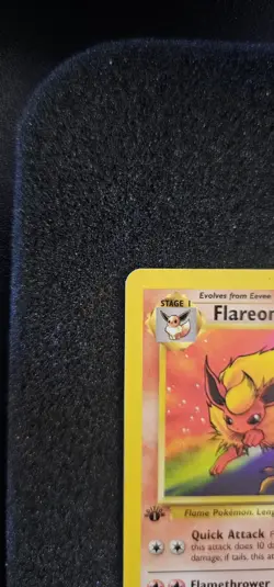 Pokemon TCG Jungle Flareon First Edition Non-Holo Card #19/64 - Image 3