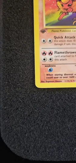 Pokemon TCG Jungle Flareon First Edition Non-Holo Card #19/64 - Image 5