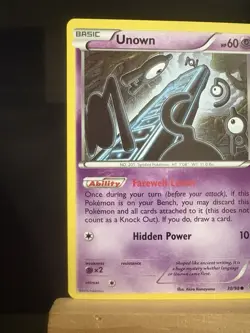 UNOWN - 30/98 - Ancient Origins -NM - Regular Common - Pokemon TCG Card - Image 2