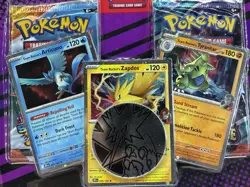 Pokemon 2 Pack Blister Pack - Team Rocket's Articuno, Zapdos & Tyranitar Cards - Image 4