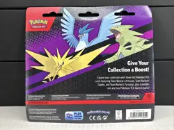 Pokemon 2 Pack Blister Pack - Team Rocket's Articuno, Zapdos & Tyranitar Cards - Image 5