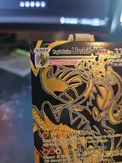 Pokemon TCG Rapid Strike Urshifu VMAX Holo Secret Rare Card TG30/TG30 - Image 2