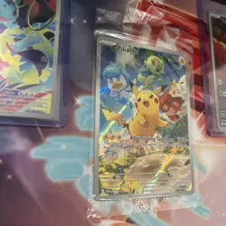 Pikachu SVP 027 Scarlet & Violet Promo Card Paldea Evolved Pokemon - NM - Image 2