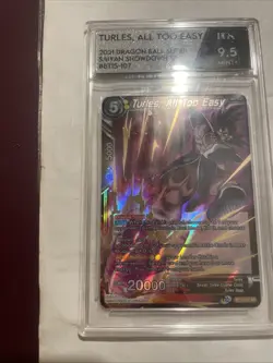 Turles, All Too Easy BT15-107 SR Foil Dragon Ball Super TCG Card - Image 1
