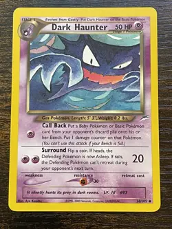 Pokemon Dark Haunter TCG Card Neo Destiny 36/105 Regular - Image 1