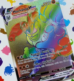 Machamp VMAX 194/189 Astral Radiance NM Pokemon Card Rainbow Secret Rare - Image 2