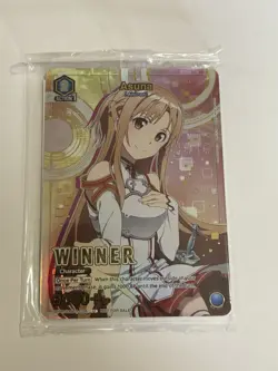 Union Arena Sword Art Online Asuna UEPR/SAO-1-036 U Winner Foil Card Sealed Pack - Image 1