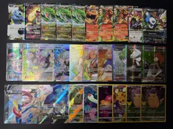Lot of 150 Pokemon Cards Mega/EX/GX/Full Art/V/VMAX Modern Collection HP-DAMAGED - Image 3