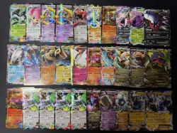 Lot of 150 Pokemon Cards Mega/EX/GX/Full Art/V/VMAX Modern Collection HP-DAMAGED - Image 4