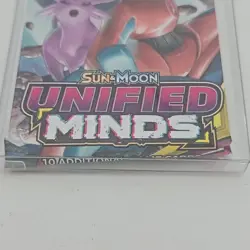 2019 POKEMON SUN & MOON UNIFIED MINDS BOOSTER PACK, FACTORY SEALED, 10 cards - Image 2