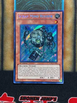 Yugioh Scrap Mind Reader STBL-EN084 Secret Rare 1st Ed NM - Image 1