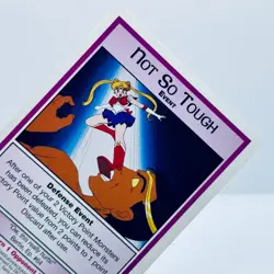 Sailor Moon CCG Premier Edition Not So Tough Event Trading Card - Image 3