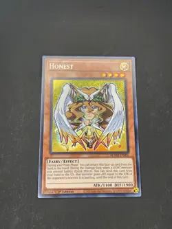 Yu-Gi-Oh! Honest BLMM-EN006 Secret Rare 1st Edition M/Nm Condition - Image 1