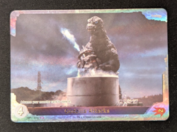 Godzilla Attacks EBP01-078+ SP Textured Gold Foil Godzilla Card Game 1st Edition - Image 1