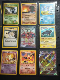 150+ Pokemon Neo Base ex Vintage & New Binder Tin Charizard Card Lot Collection - Image 3