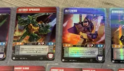 Transformers TCG Wave 2 Complete Set 46 Character & 81 Battle Cards Volcanicus - Image 3
