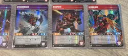 Transformers TCG Wave 2 Complete Set 46 Character & 81 Battle Cards Volcanicus - Image 4