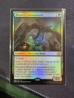 Bloated Contaminator Phyrexia: All Will Be One Foil - Image 1