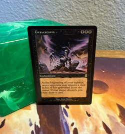 Gravestorm Odyssey Regular LP NM Vintage Magic the Gathering - Image 1