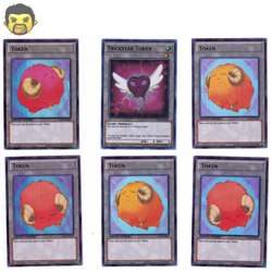 YuGiOh Token Set of Scapegoat & Trickstar LC04-EN005 EN006 EN007 OP10-EN026 - Image 1