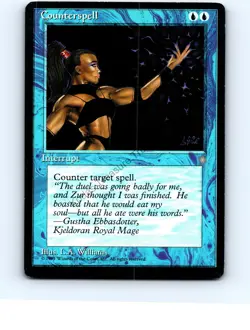 Counterspell #64 Common Ice Age MTG NP Near Mint or Better - Image 1