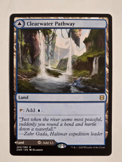 Clearwater Pathway 260/280 Regular Zendikar Rising Magic the Gathering NM - Image 1