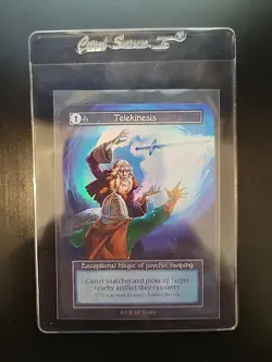 Telekinesis Sorcery Contested Realm Alpha Exceptional Foil - Image 1