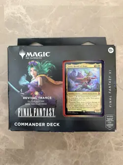 MTG Magic the Gathering Final Fantasy Commander Deck Revival Trance TCG - Image 1