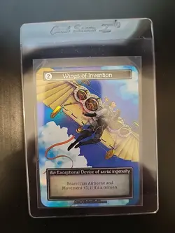 Wings Of Invention Sorcery Contested Realm Alpha Exceptional Foil - Image 1