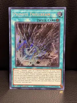 2x Yu-Gi-Oh! Primite Drillbeam 1st Edition Secret Rare BLMM-EN173 - Image 1