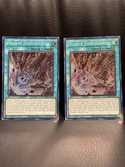 2x Yu-Gi-Oh! Primite Drillbeam 1st Edition Secret Rare BLMM-EN173 - Image 2