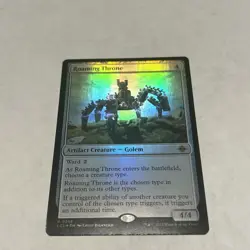 Roaming Throne The Lost Caverns of Ixalan Foil NM MTG Magic the gathering Game - Image 1