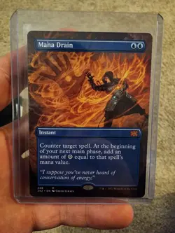 Mana Drain (Borderless) Double Masters 2022 Regular - Image 1