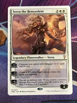 Serra the Benevolent (x1 White Border) MTG The List - Mystery Booster 2 - Image 1