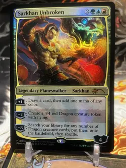 MTG | Sarkhan Unbroken (Year of Dragon 2024) [Standard Showdown Promos] ✨FOIL✨ - Image 1