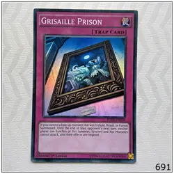 Grisaille Prison - FUEN-EN059 - Super Rare 1st Edition Yugioh - Image 1