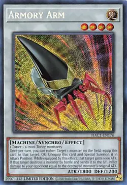Yu-Gi-Oh! TCG Hidden Arsenal: Chapter 1 Armory Arm #HAC1-EN176 1st Edition - Image 1