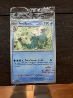 Pokemon Illustration Contest 2024 Promo Pikachu Feraligatr Toxtricity SEALED SET - Image 1