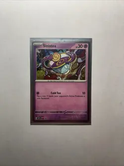 Sinistea SVP 062 Black Star Promo Cosmos Holo Paradox Rift Blister Pokemon NM - Image 1