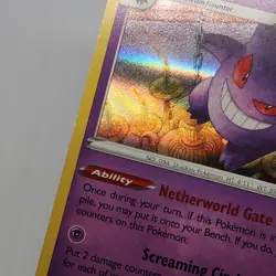 Pokemon Gengar 066/196 Halloween Trick or Trade 2023 Lost Origin Holo Rare - Image 5