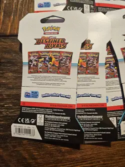 Lot of 20 Destined Rivals Sleeved Booster Packs - New Sealed - Pokemon TCG - Image 3