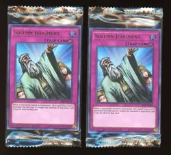 2020 YU-GI-OH! THE LOST ART SOLEMN JUDGMENT LART-EN014 LOT OF 9 SEALED PROMOS - Image 2