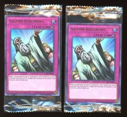 2020 YU-GI-OH! THE LOST ART SOLEMN JUDGMENT LART-EN014 LOT OF 9 SEALED PROMOS - Image 4
