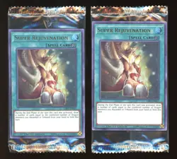 2020 YU-GI-OH! LOST ART SUPER REJUVENATION LART-EN013 LOT OF 10 SEALED PROMOS - Image 2