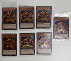 2018 YU-GI-OH! TLAP EXODIA THE FORBIDDEN ONE LART-EN004 LOT OF 7 SEALED PROMOS - Image 1